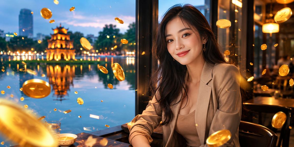 Người dùng Hà Nội đọc mẹo cá cược tại quán cà phê trước trận bóng