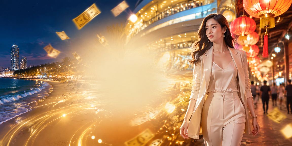 Người dùng Vũng Tàu xem cashback và bonus tại khu chợ đêm trên điện thoại